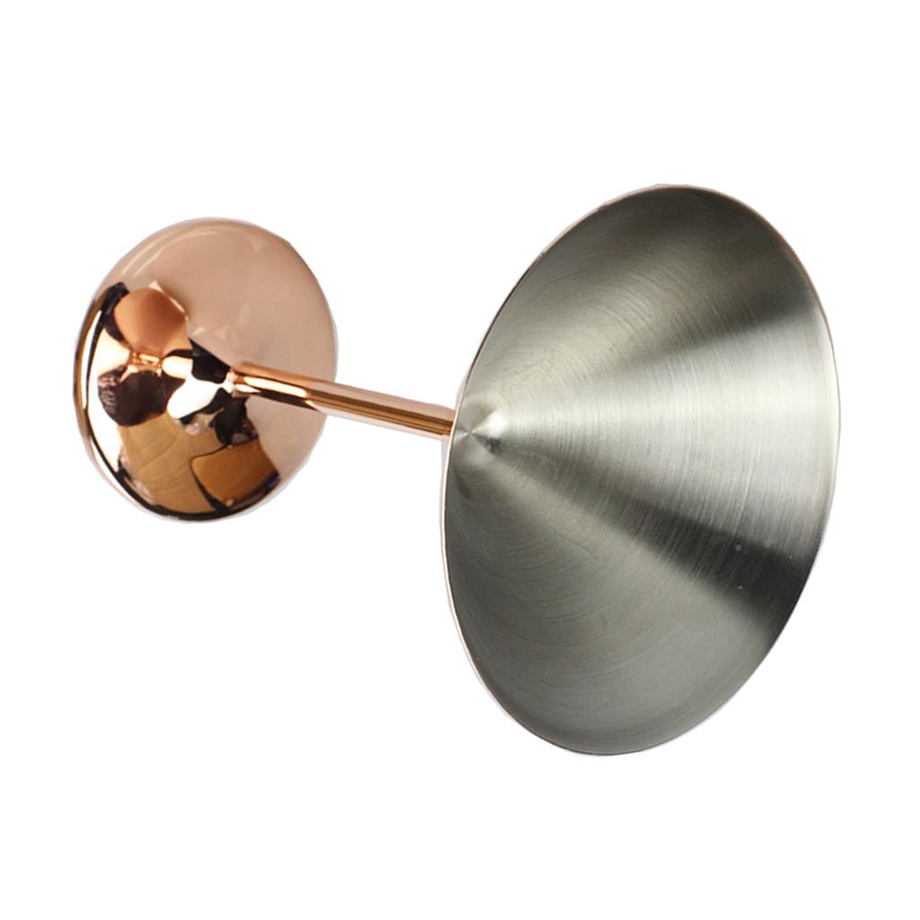 Stainless Steel Cocktail Glasses Goblets Martini Cosmo Dessert Cup 230ml
