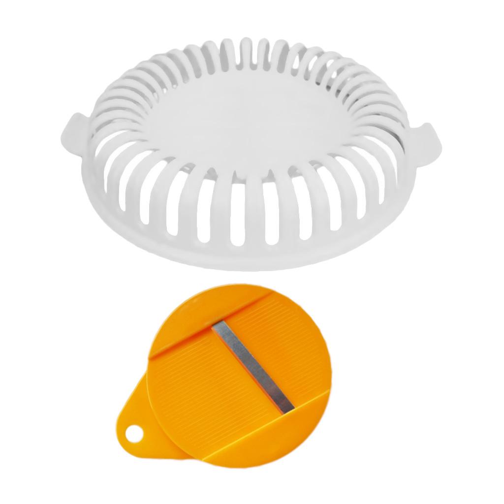 Plastic Microwave Potato Chip Maker Home Baking Tools