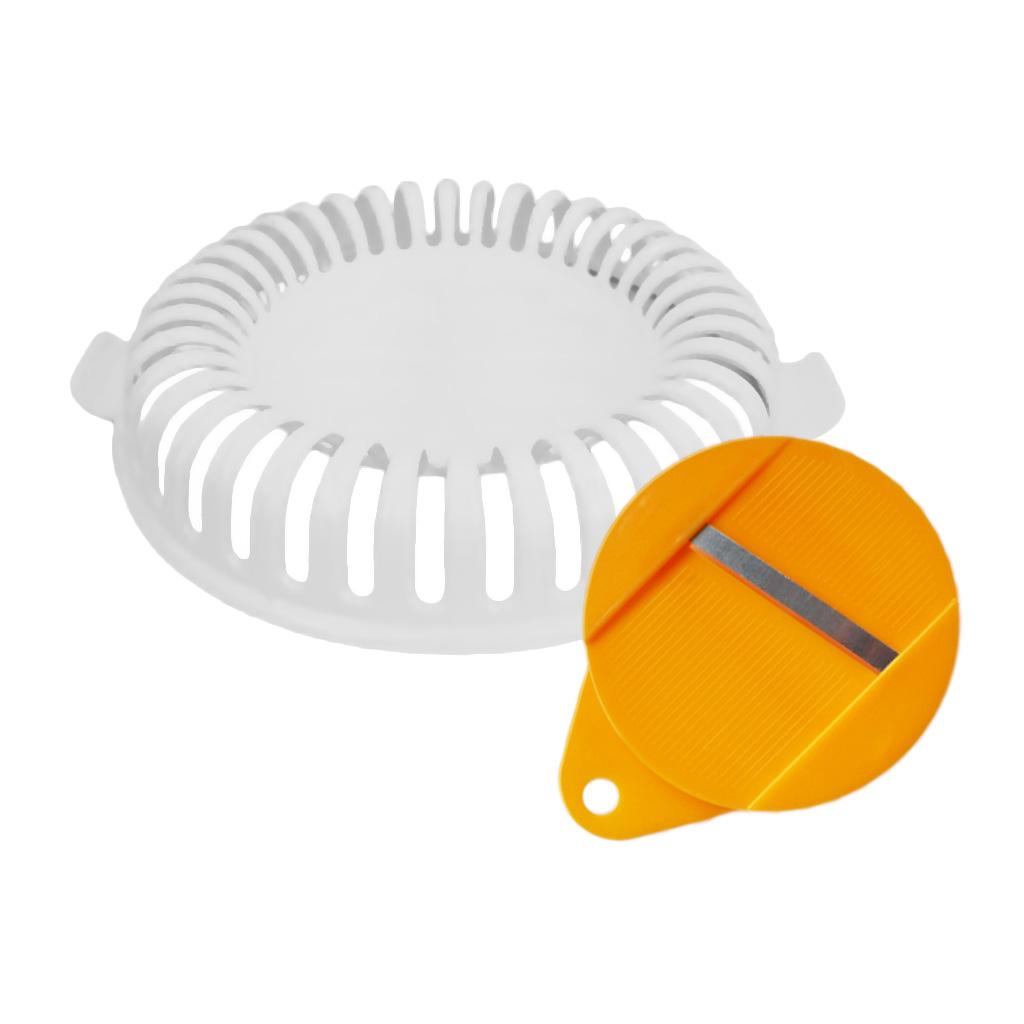Plastic Microwave Potato Chip Maker Home Baking Tools