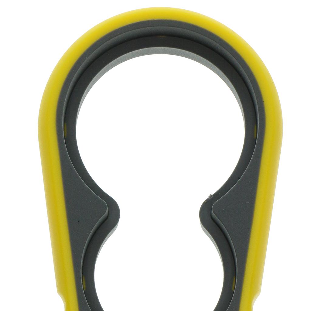 2xAdjustable Jar Bottle Beer Opener Can Lid Remover Cap Lifter Yellow