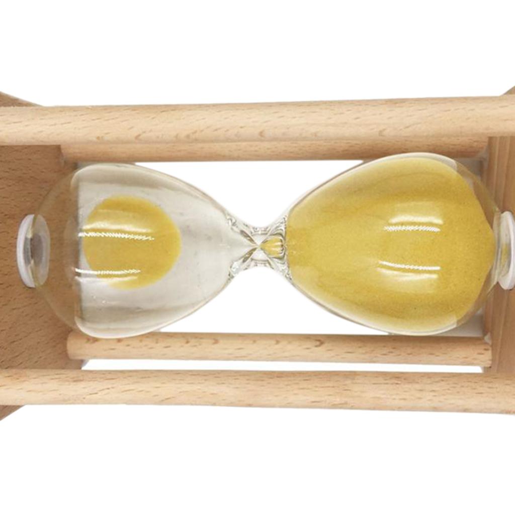 Square Sand Clock Hourglass 30min Timer for Kitchen Yoga Kid