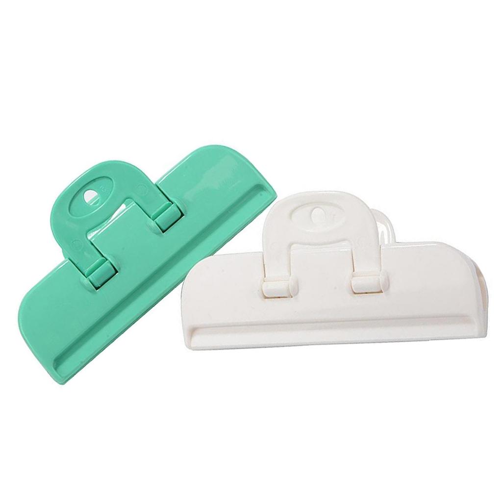 Pack 2 Food Sealing Clip Snacks Storage Bags Sealer Clamp Keep Fresh M