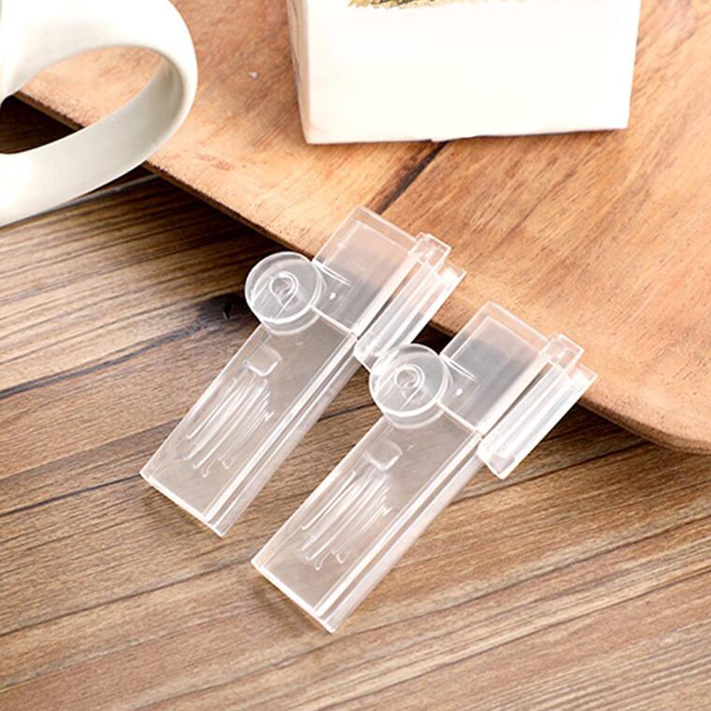 3xPack of 2 Pcs Milk Carton Seal Clip Box Beverages Seal Clip