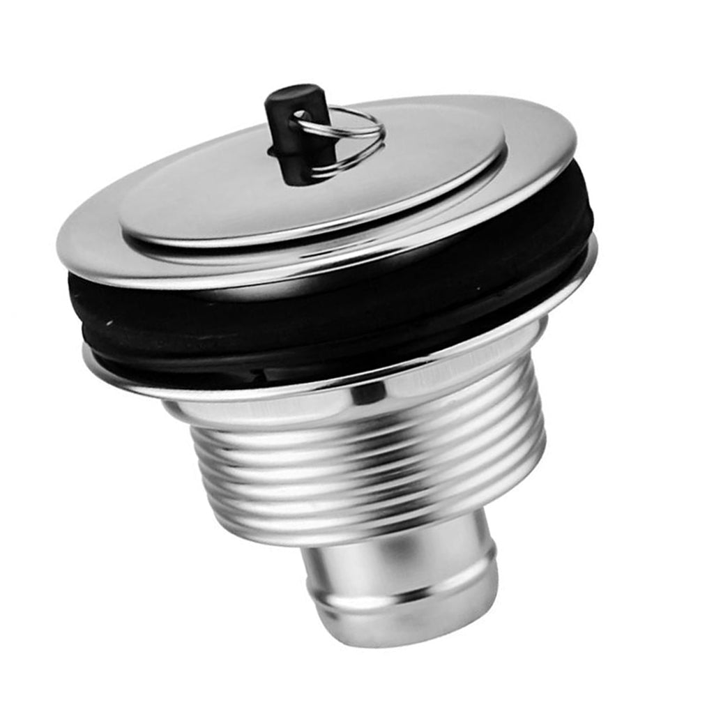Stainless Steel Bar Sink Basket Strainer Household Drain Strainer Assembly