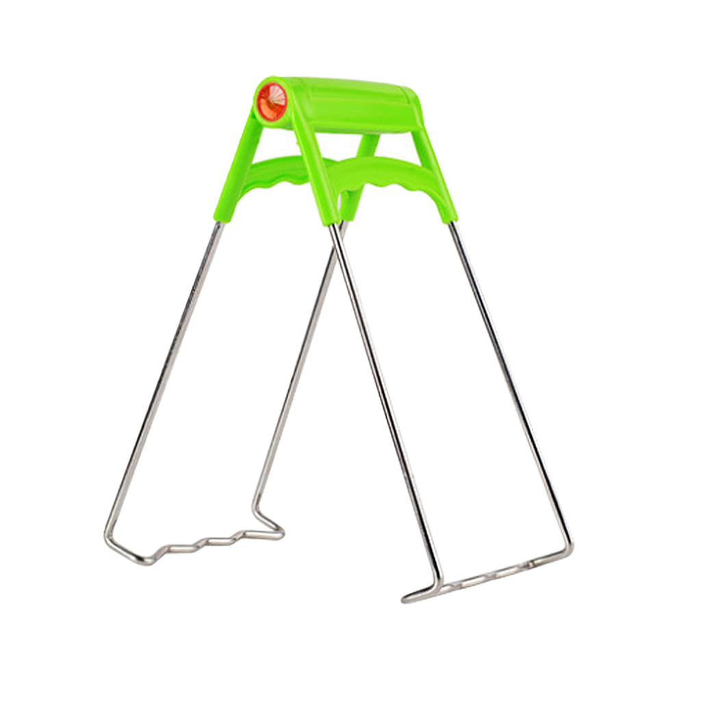 Stainless Steel Plate Gripper Clip Foldable Dish Tong Anti Heat Bowl Clamp