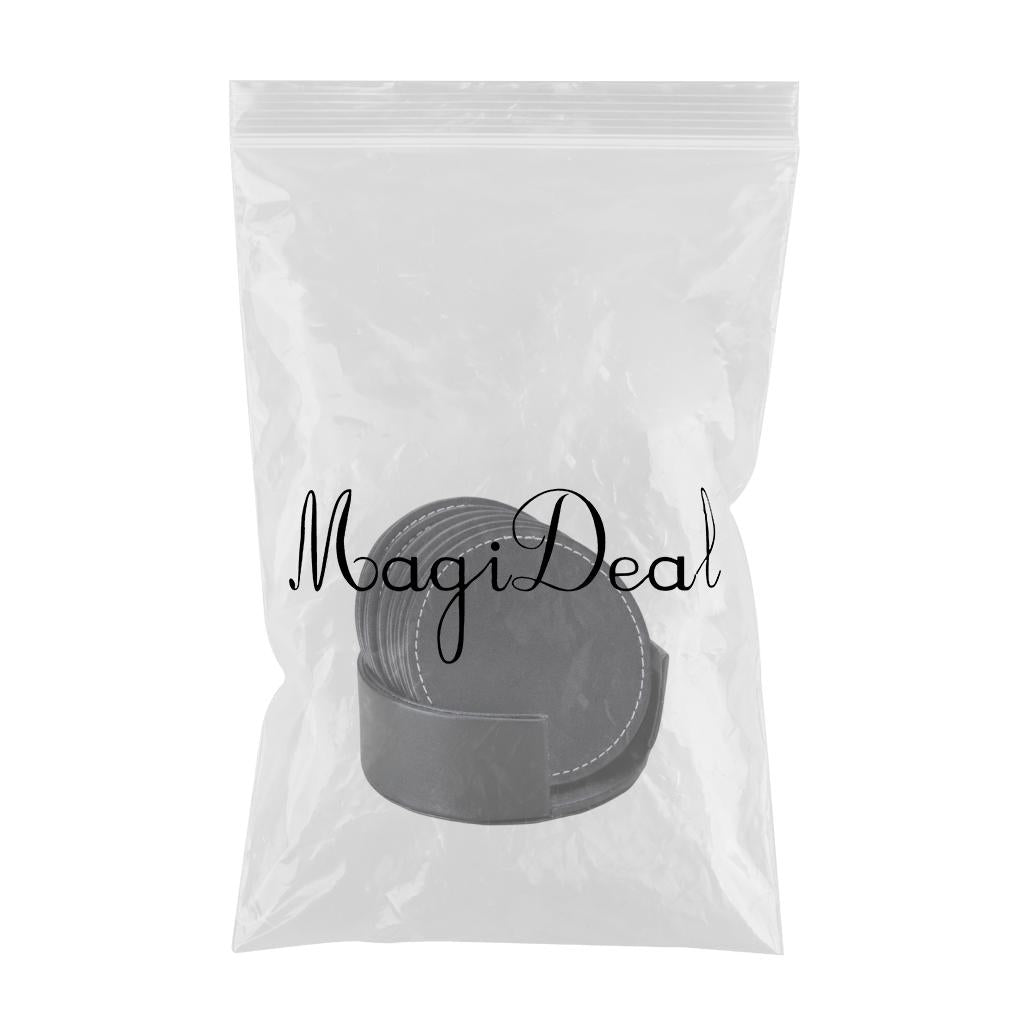 PU Leather Drinks Coaster Heat Insulation Mugs Tea Pads Coffee Cup Placemat