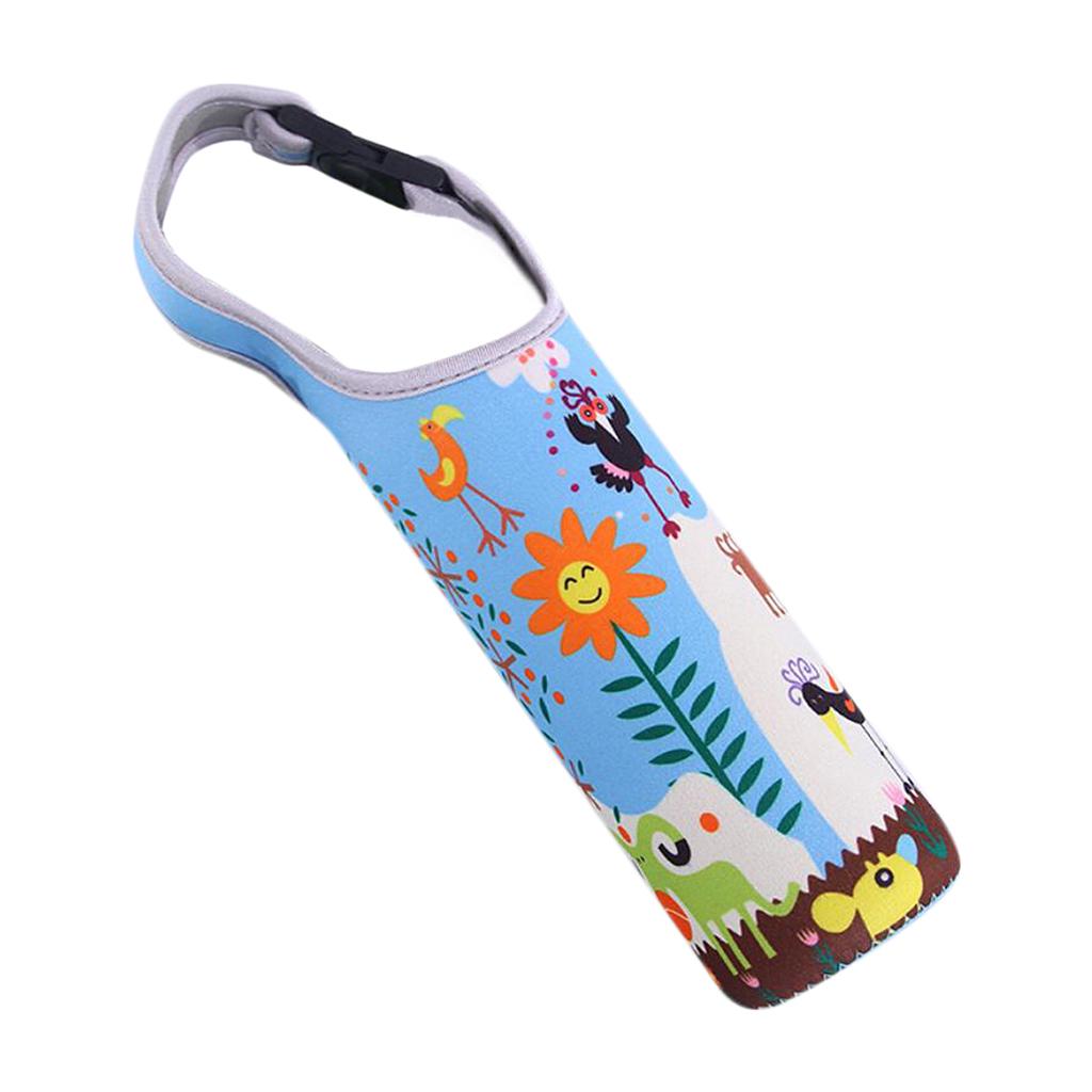 Neoprene Thermal Travel Vacuum Mug Bottle Bag Tote Cover Holder Nature