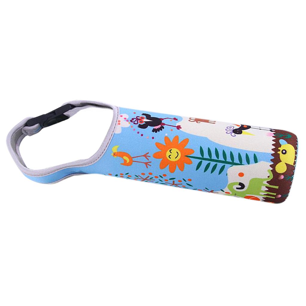 Neoprene Thermal Travel Vacuum Mug Bottle Bag Tote Cover Holder Nature
