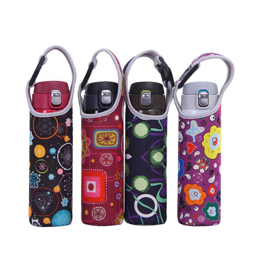 Neoprene Thermal Insulation Cup Sleeve Bottle Tote Cover Holder Colorful