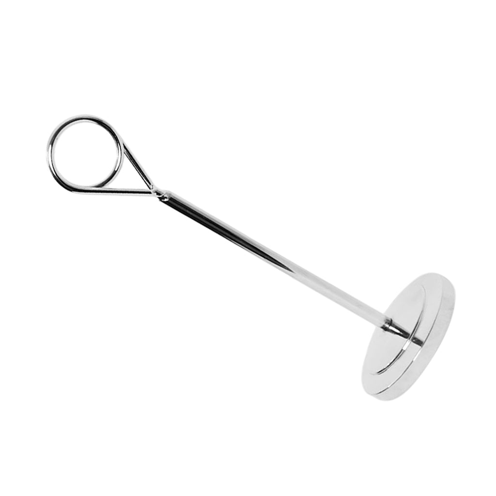 Hotel Stainless Steel Table Place Card Holder Table Number Stand 20cm