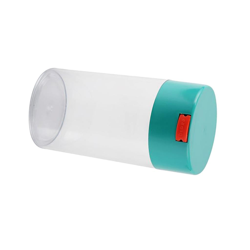 Plastic Sealed Canister Jar Coffee Sugar Tea Storage For Home Kitchen Size S