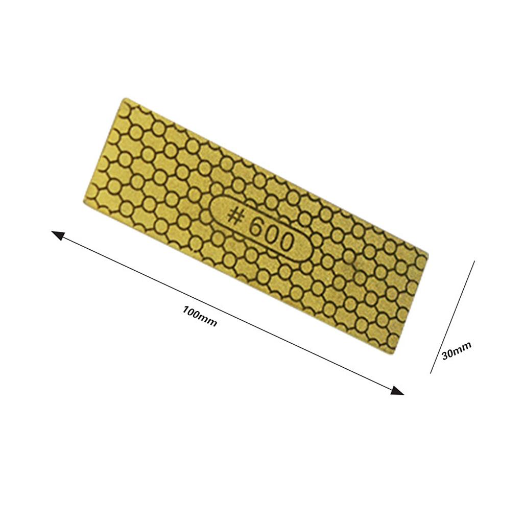 2pcs Double Side Diamond Sharpening Stone Grind Sharpener Whetstone