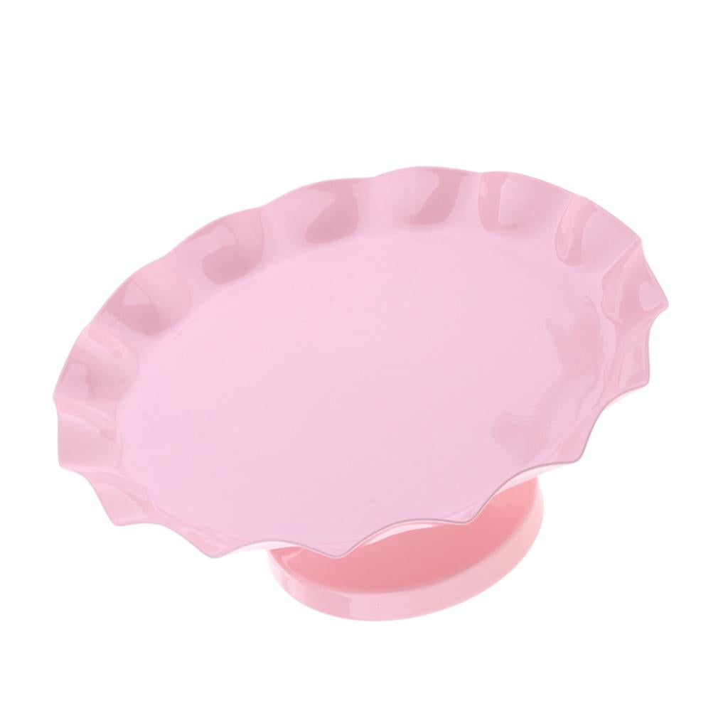 Cake Pan Dessert Table Iron Cake Stand Pink S