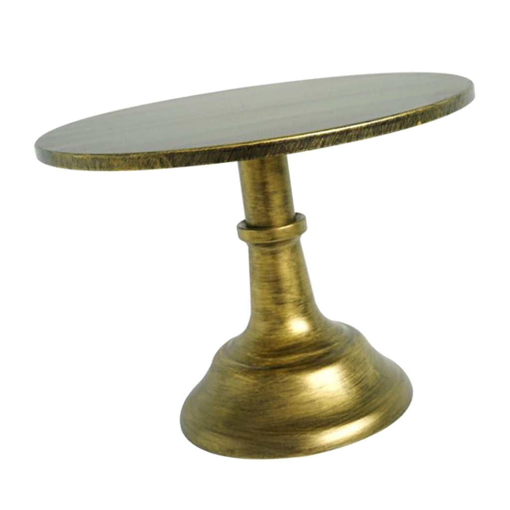 Fondant Cake Stand Wedding Tool Display Accessory for Party 10 inch Gold
