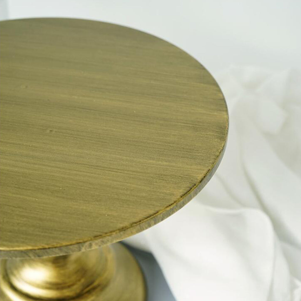 Fondant Cake Stand Wedding Tool Display Accessory for Party 10 inch Gold