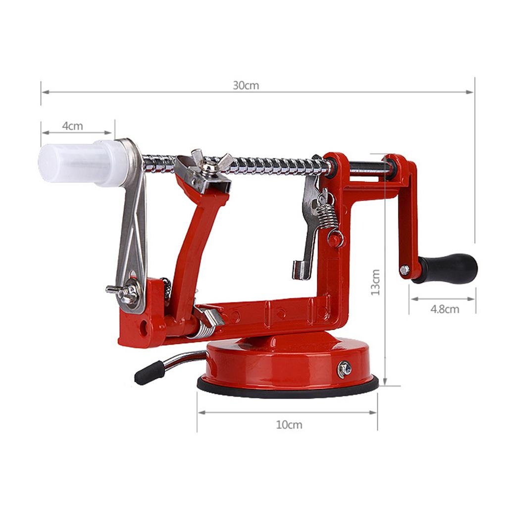 Aluminum Zinc Alloy 3 in 1 Apple Fruit Slicing Machine / Potato Peeled Tool