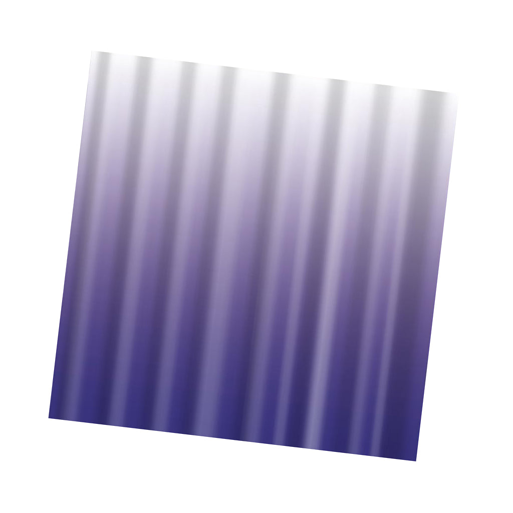 Digital Printing Bathroom Blind Shower Curtain with Hooks Purple