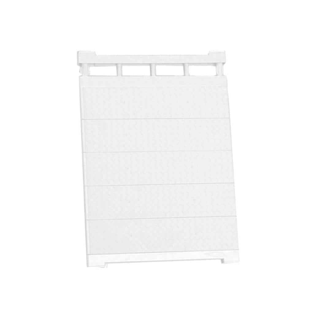 Expandable Shelf Closet Organizer Storage Adjustable Rack Rod White 50-80cm