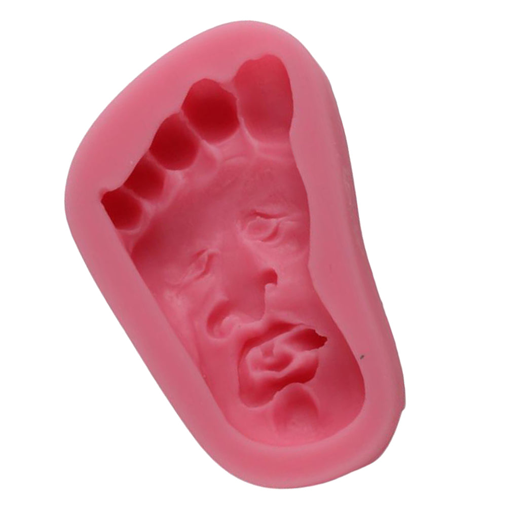 Halloween Fondant Cake Decor Silicone Mold Chocolate Mould Feet Grimace
