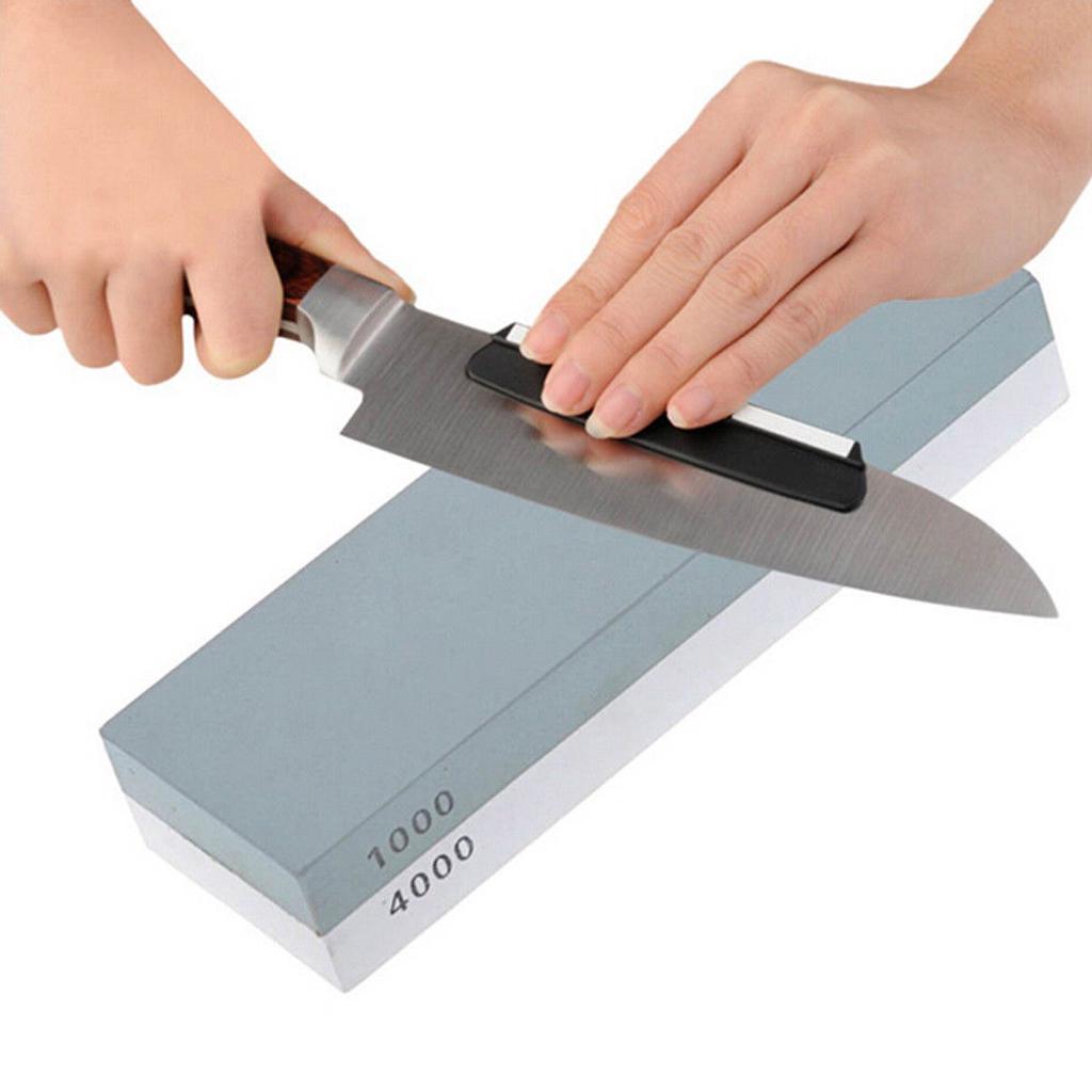 Home Whetstone Sharpening Water Stone Dual Kitchen Sharpener 1000 4000 Grits