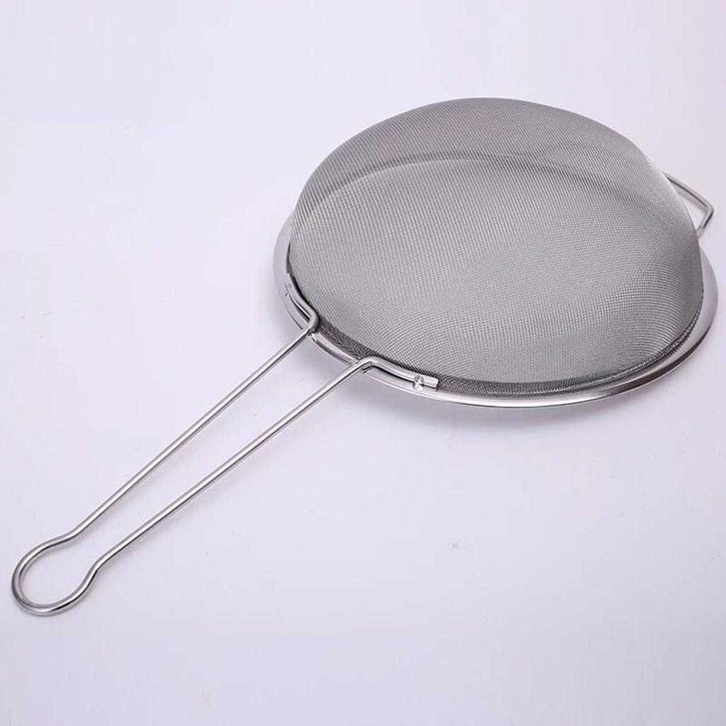 Soy Milk Filter Spoon Stainless Steel Colander Skimmer Spoon Large Ladle