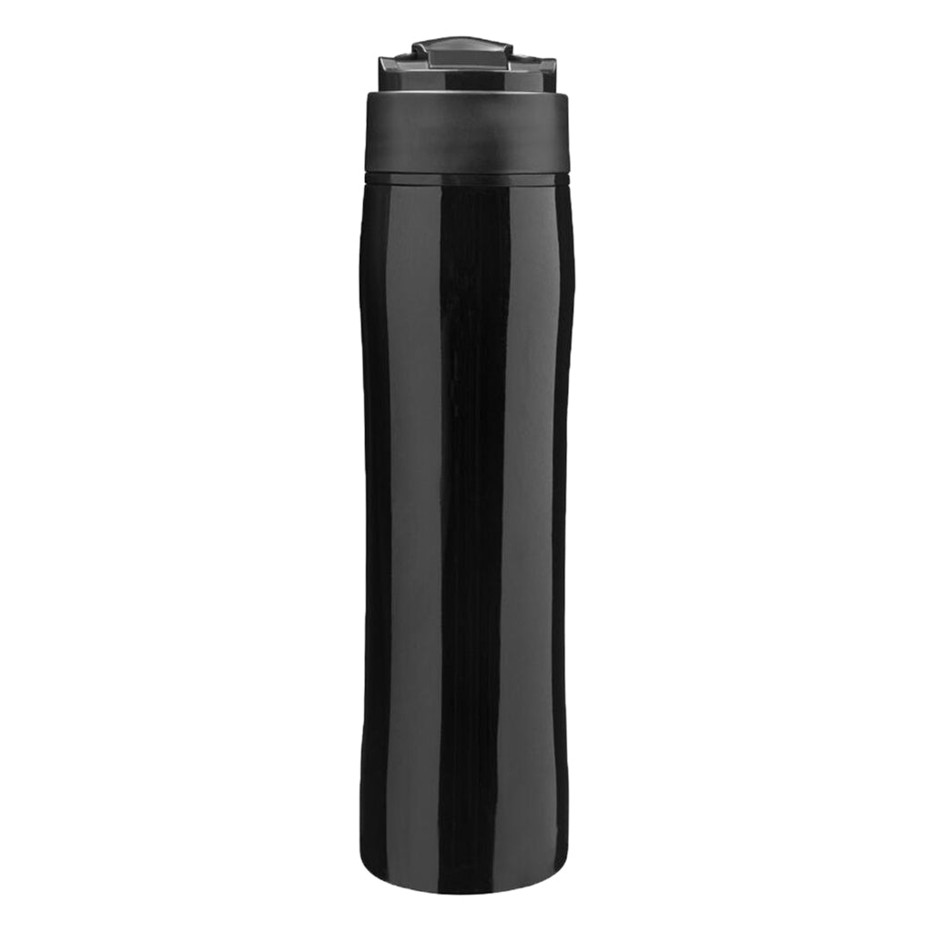 Portable French Presses Coffee Maker Mug 350ml for Travel Office Black