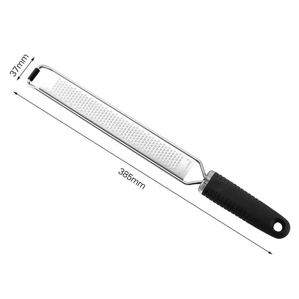 1Pcs Kitchen Cheese Lemon Zester Held Flat Grater with PP Protective Shell