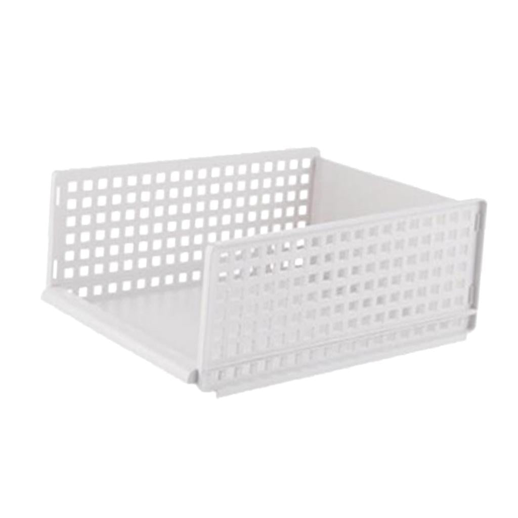 Multifunctional Cube Organizer Stackable Plastic Cube Storage Shelves 42.5X33X18cm