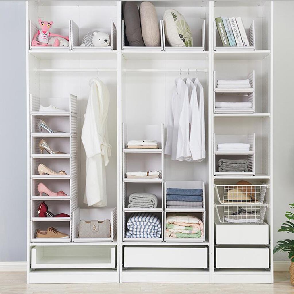 Multifunctional Cube Organizer Stackable Plastic Cube Storage Shelves 42.5X33X18cm