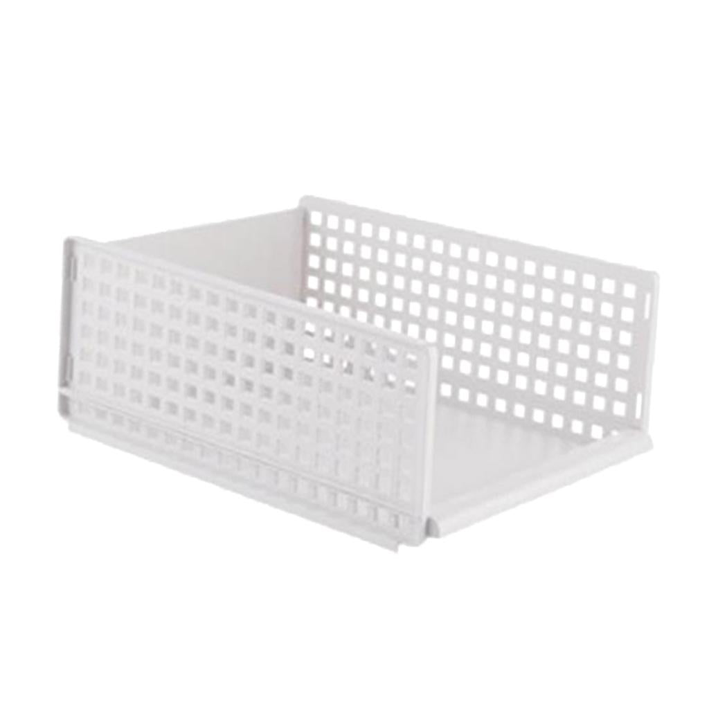 Multifunctional Cube Organizer Stackable Plastic Cube Storage Shelves 42.5X33X18cm
