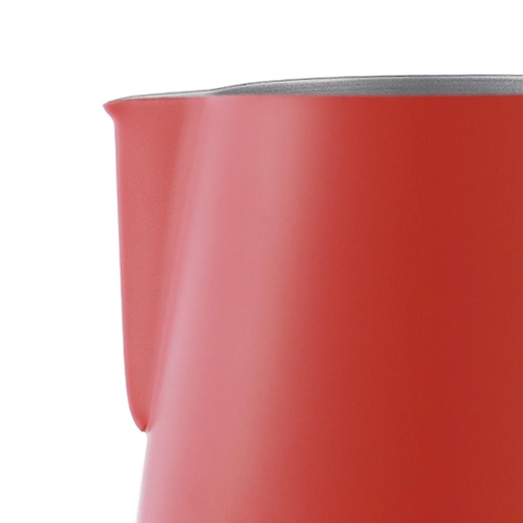 Espresso Milk Frothing Pitcher Stainless Latte Art Coffee Jug Rose Red