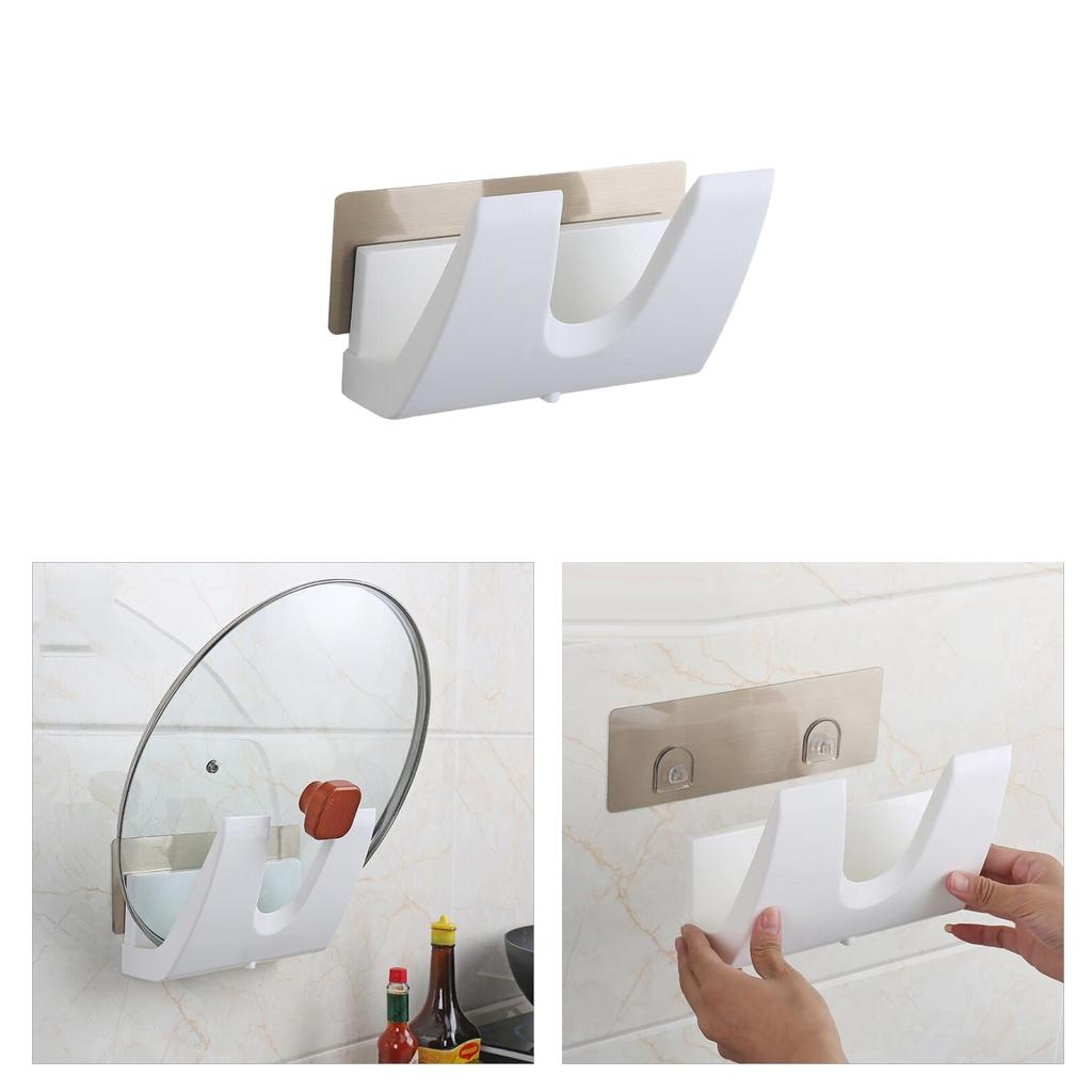 Pan Cover Rack Pot Lid Holder Kitchen Cooking Tool Organizer Storage Shelf