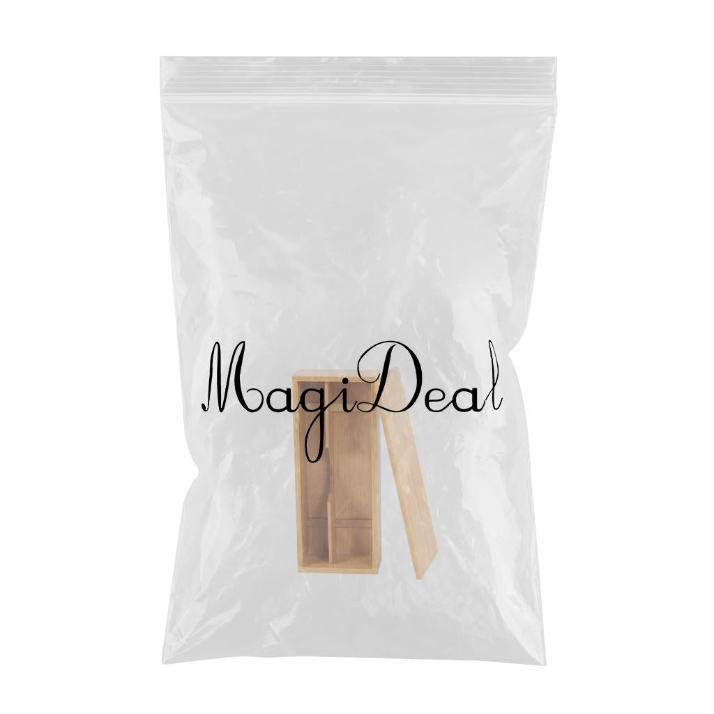 Home Restaurant Natural Bamboo Tableware Chopsticks Spoon Cage Storage Box