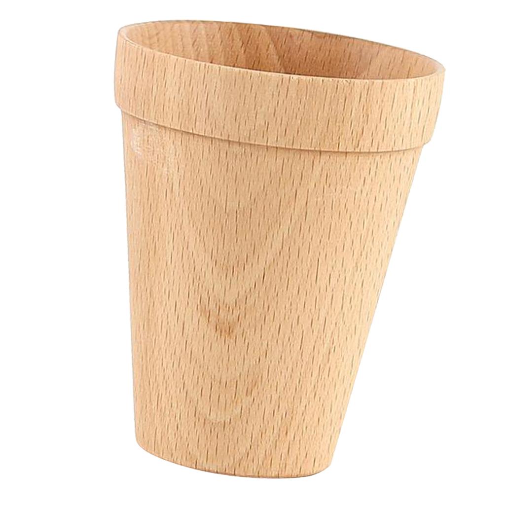 Wood Cup Handmade Wood Coffee Tea Beer Juice Milk Drink Tumbler Mug D 200ml