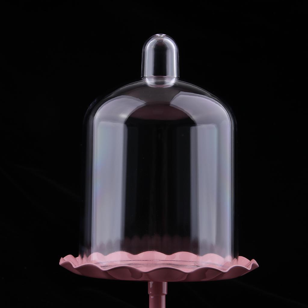Iron Cake Display Stand Mini Cookies Display Plate Home Party Decor 20.5cm