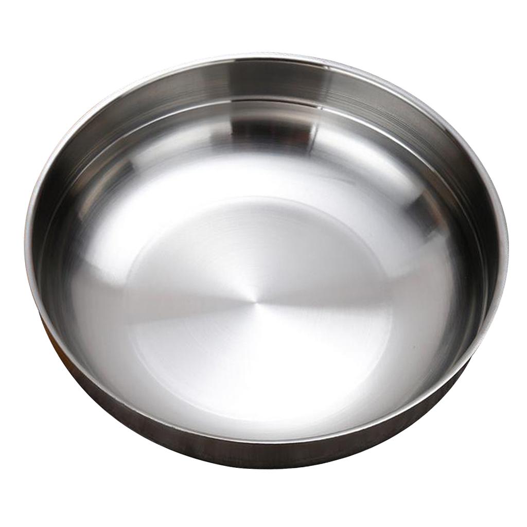 Stainless Steel Bowl For Noodle Udon Ramen Rice Double Insulated Dish Silver