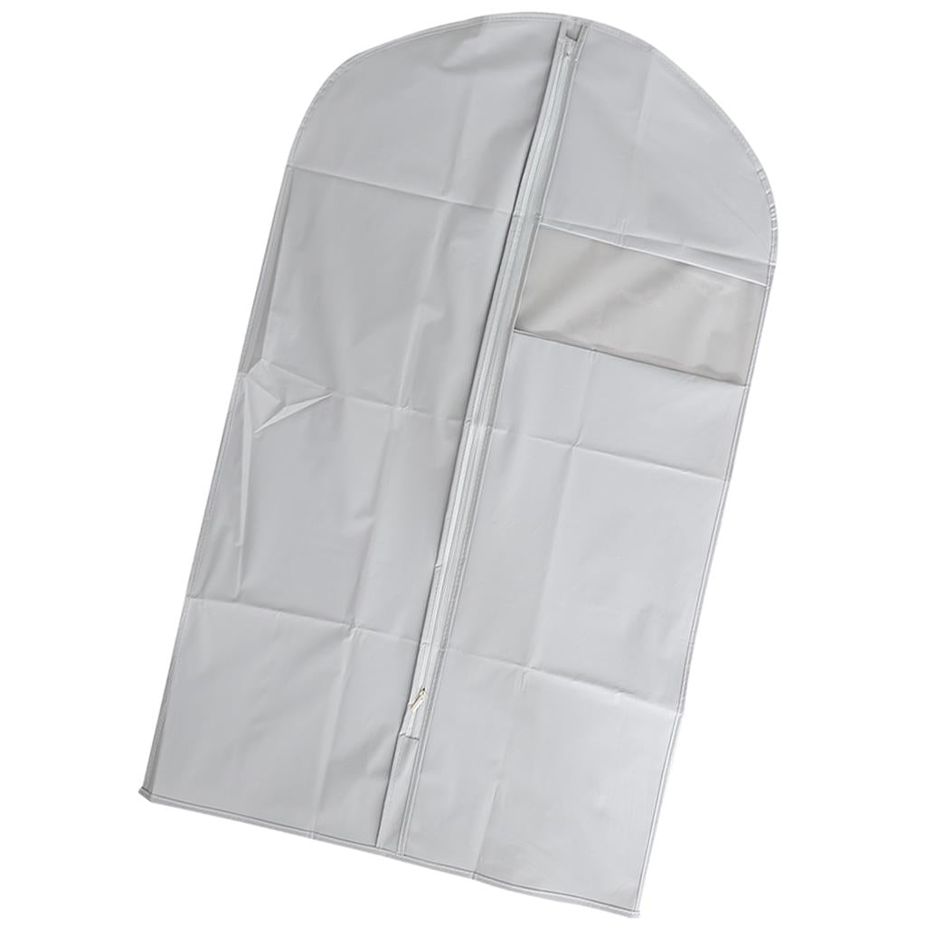 Garment Bag for Storage Keep Your Suit Costume Uniform Safe Gray 60X110cm