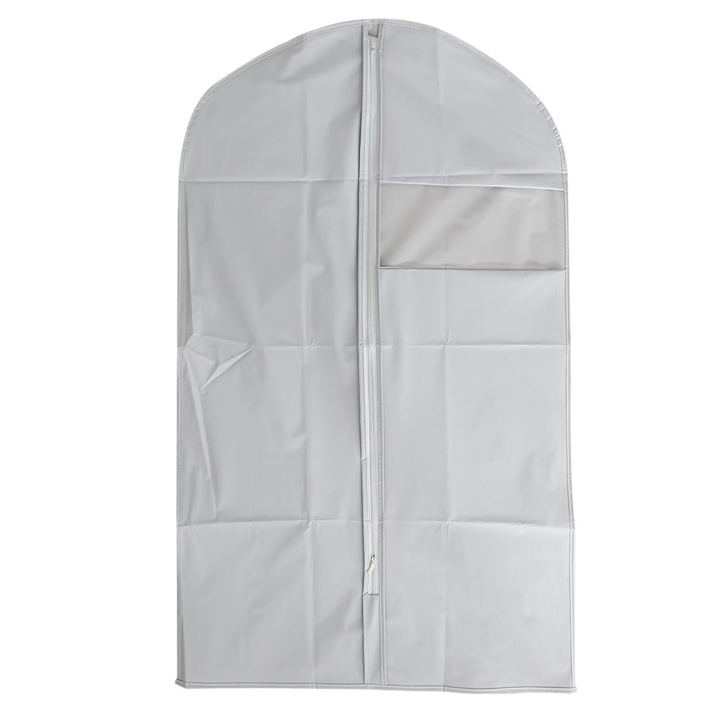 Garment Bag for Storage Keep Your Suit Costume Uniform Safe Gray 60X110cm