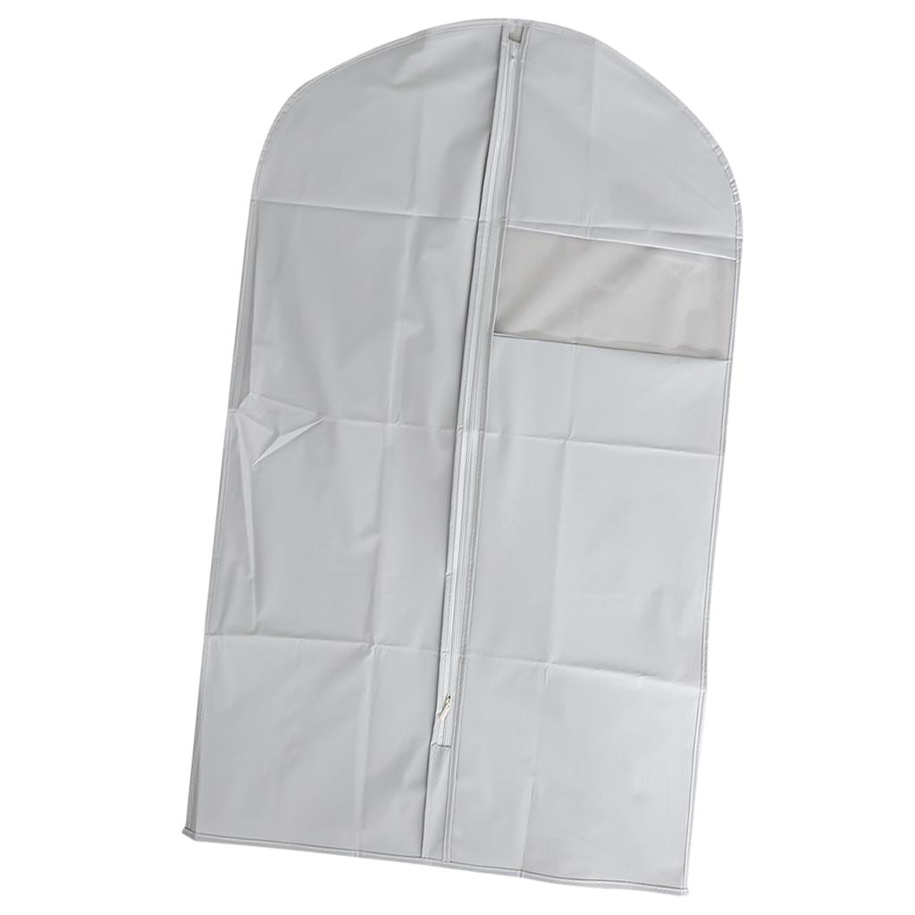 Garment Bag for Storage Keep Your Suit Costume Uniform Safe Gray 60X110cm