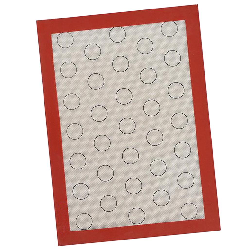 Silicone Non Stick Sheet Tray Oven Rolling Macaron Cake Mat Baking Mat Liner