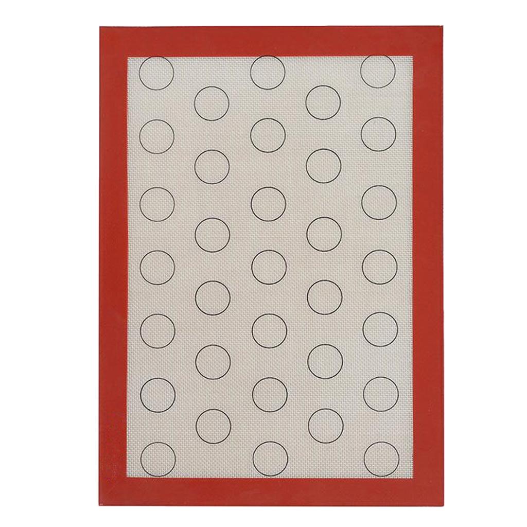 Silicone Non Stick Sheet Tray Oven Rolling Macaron Cake Mat Baking Mat Liner