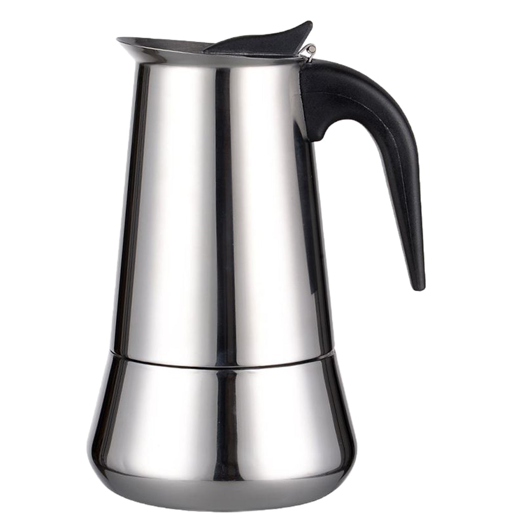 Stainless Steel Stovetop Moka Espresso Coffee Maker Pot Percolator 2 Cup