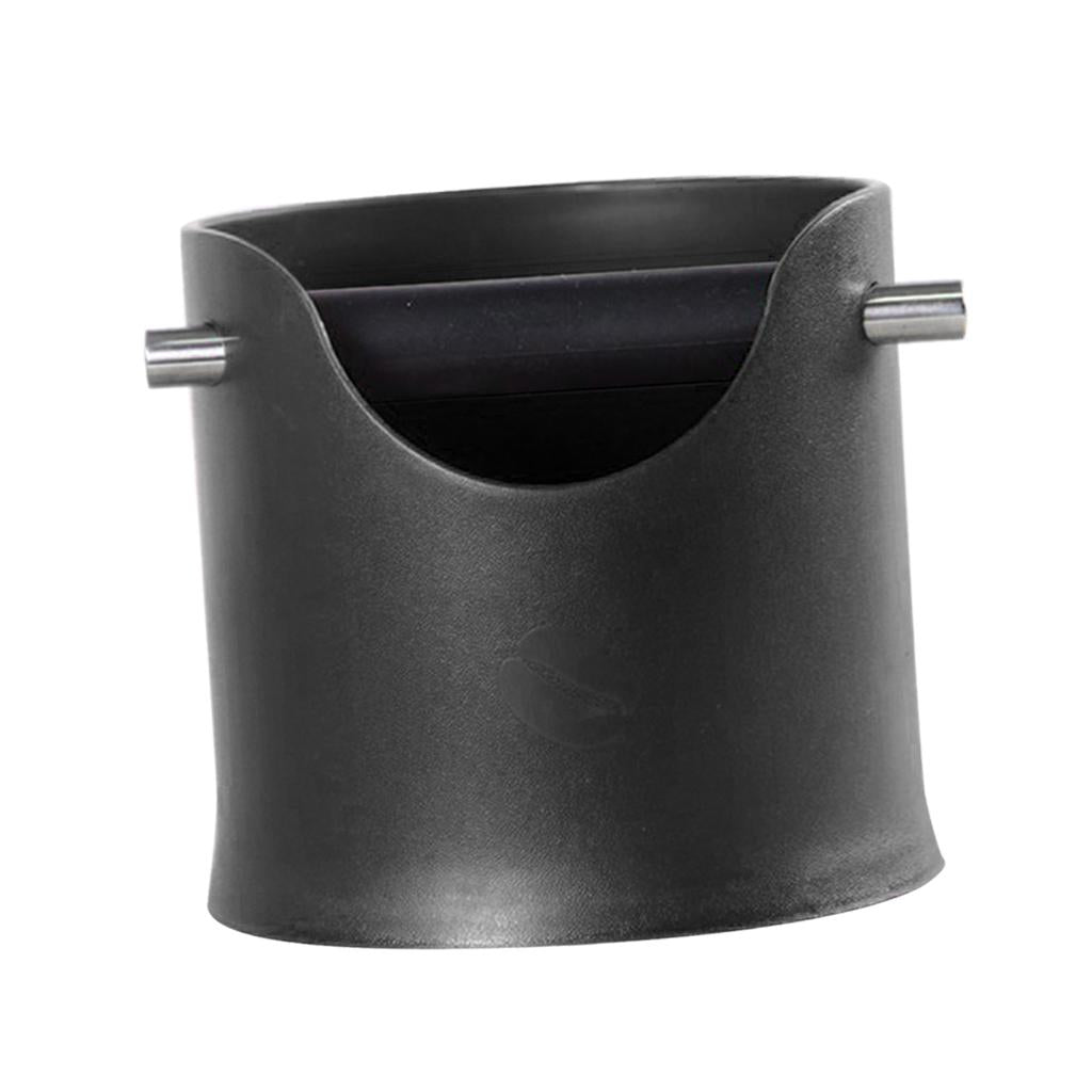 Coffee Knock Box Grindenstein Espresso Grinds Tamper Waste Bins Black