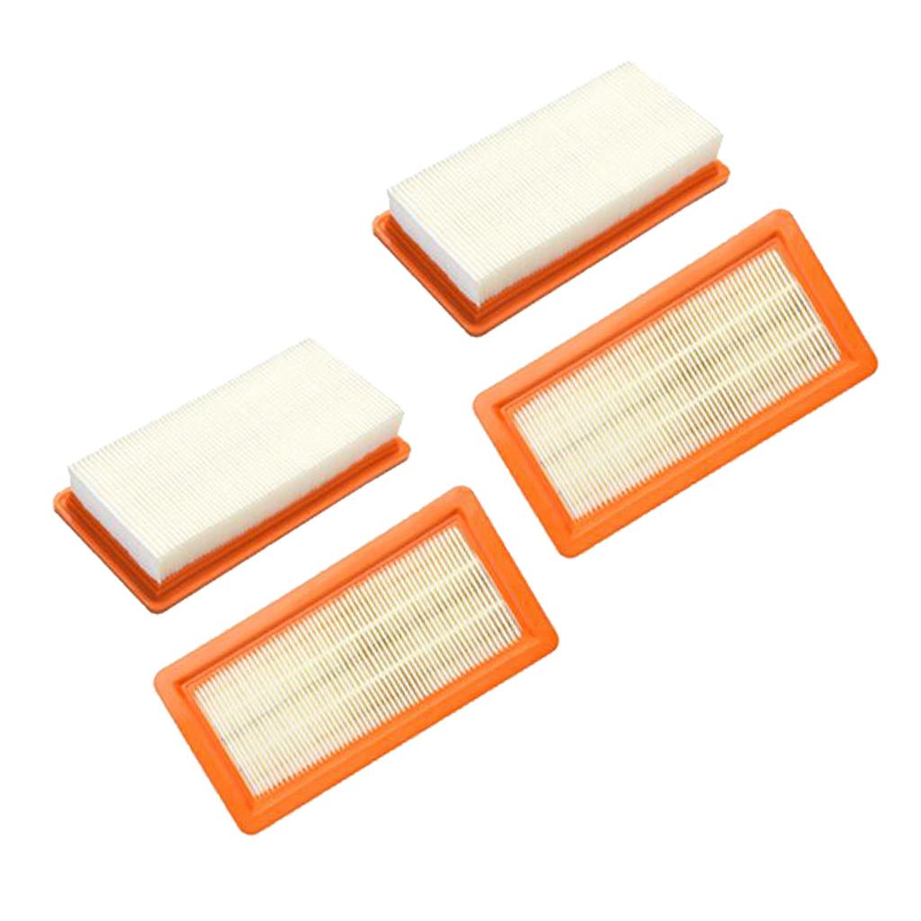 4pcs Vacuum Cleaner Washable HEPA Filter Replacement for Vacuums