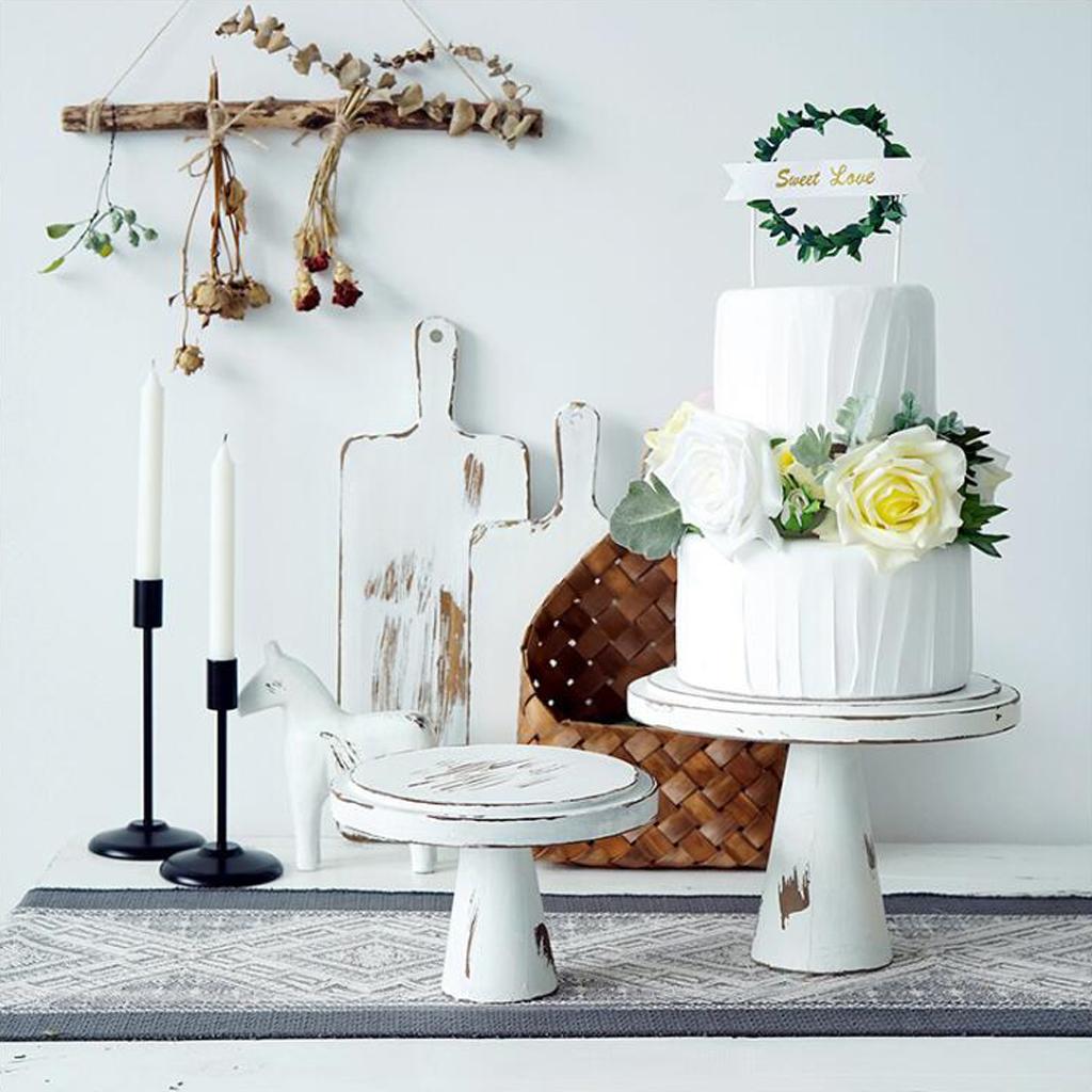 810" wood cake stands ornament Storage racks wedding cake fondant 27X20cm"