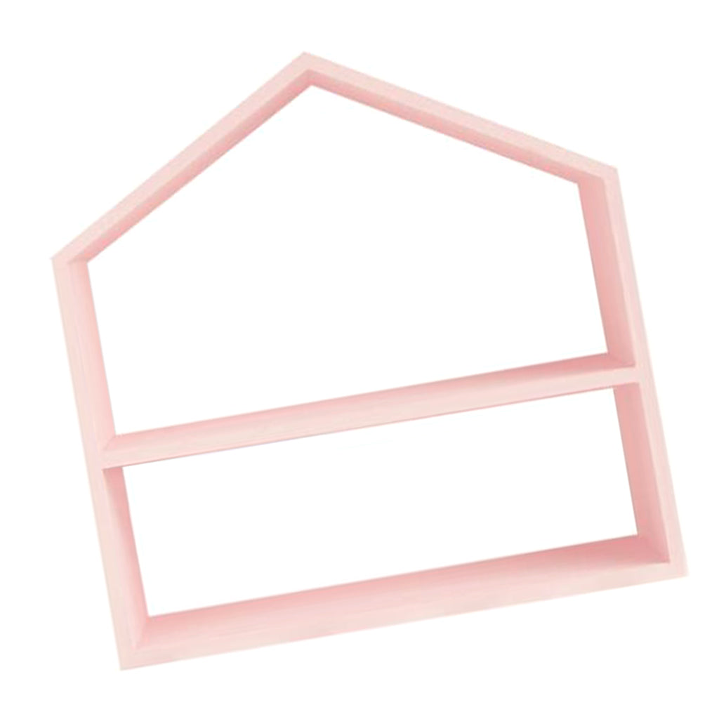 Cupcake Stand Cake Tools Wood House Ornament Pink without Base