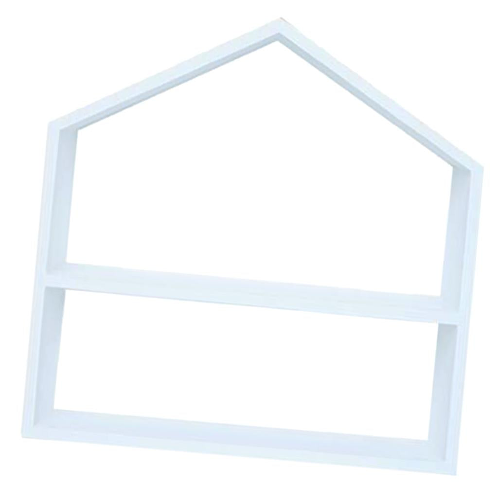 Cupcake Stand Cake Tools Wood House Ornament White without Base