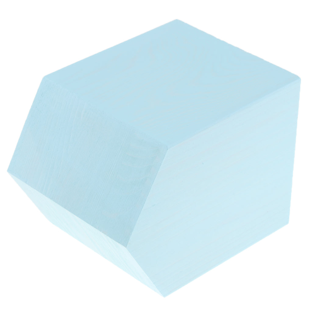 House Shape Cupcake Stand Wood Cake Tool Ornament Blue Single Layer