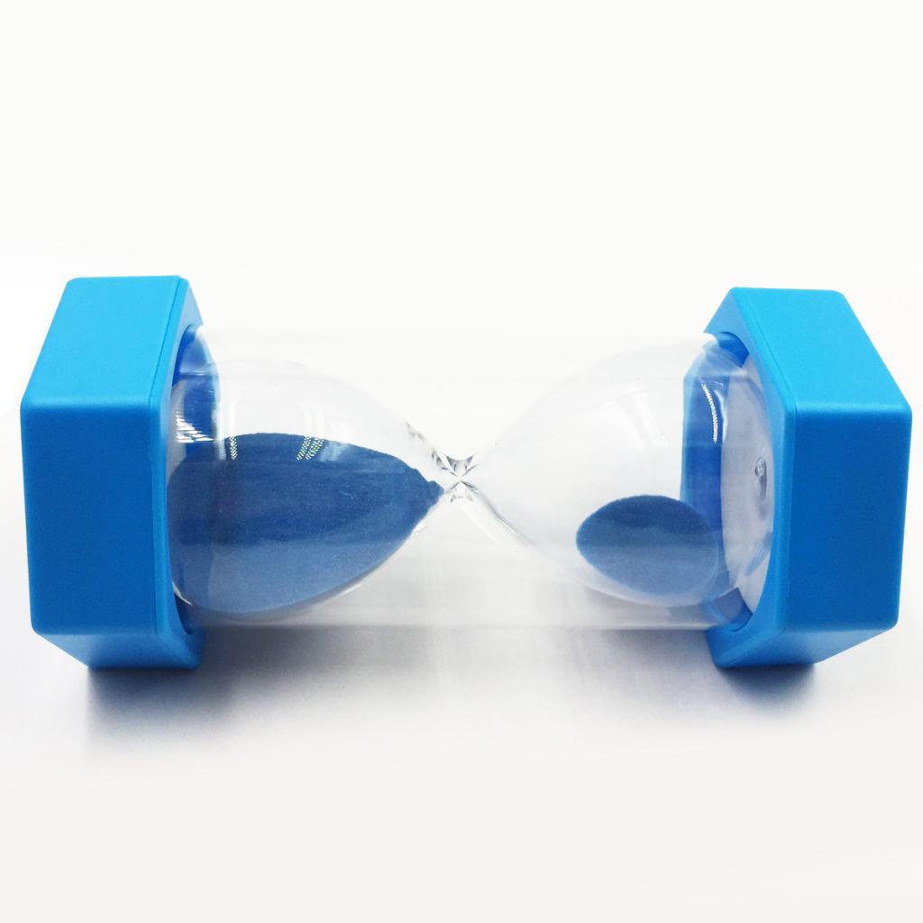 Six angles Plastic Sand Timer Hourglass Kid Reading Game Playing 5 Minute
