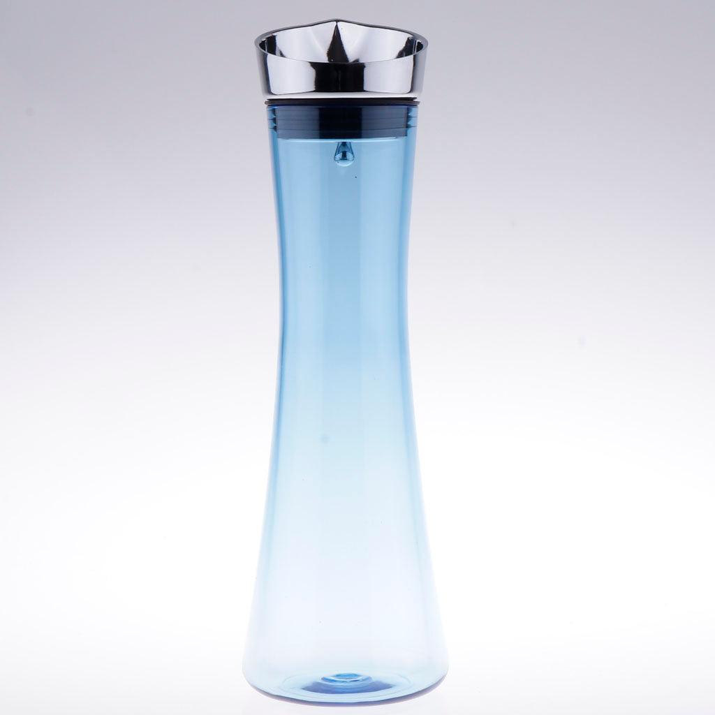 Water Juice Milk Drinks Iced Tea Beverage Pitcher Jug 1L Blue